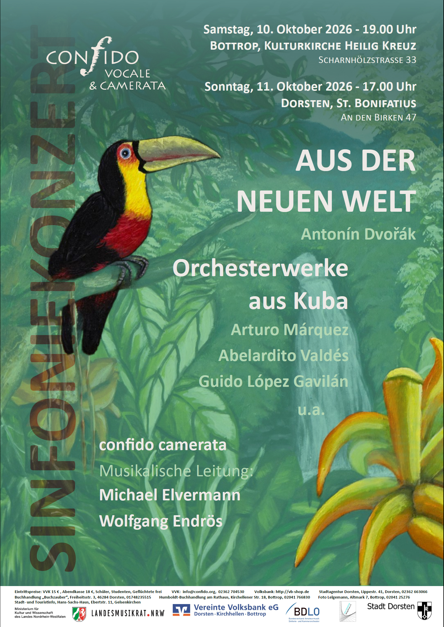 Aus der neuen Welt - Orchesterwerke aus Cuba - 10. Oktober 2026 / 11. Oktober 2026