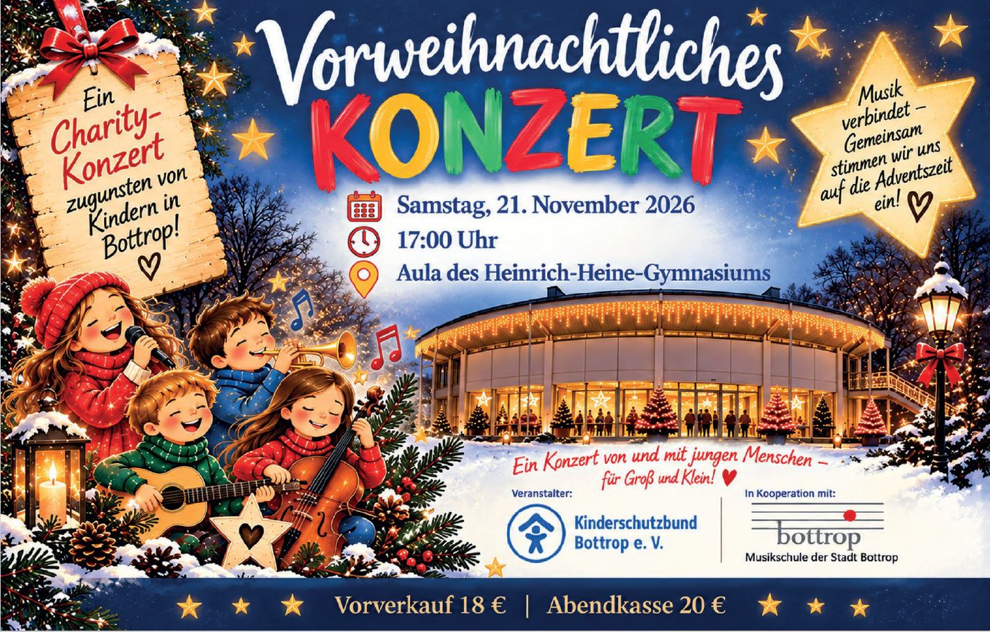 Vorweihnachtliches Konzert, 21.11.2026